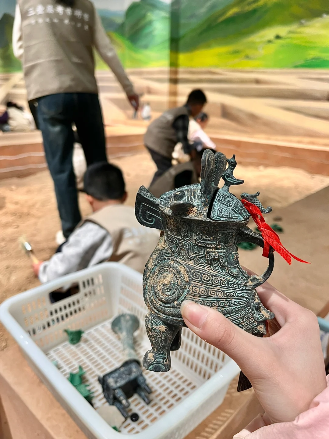 安阳博物馆！沉浸式考古⛏️真的巨好玩！！