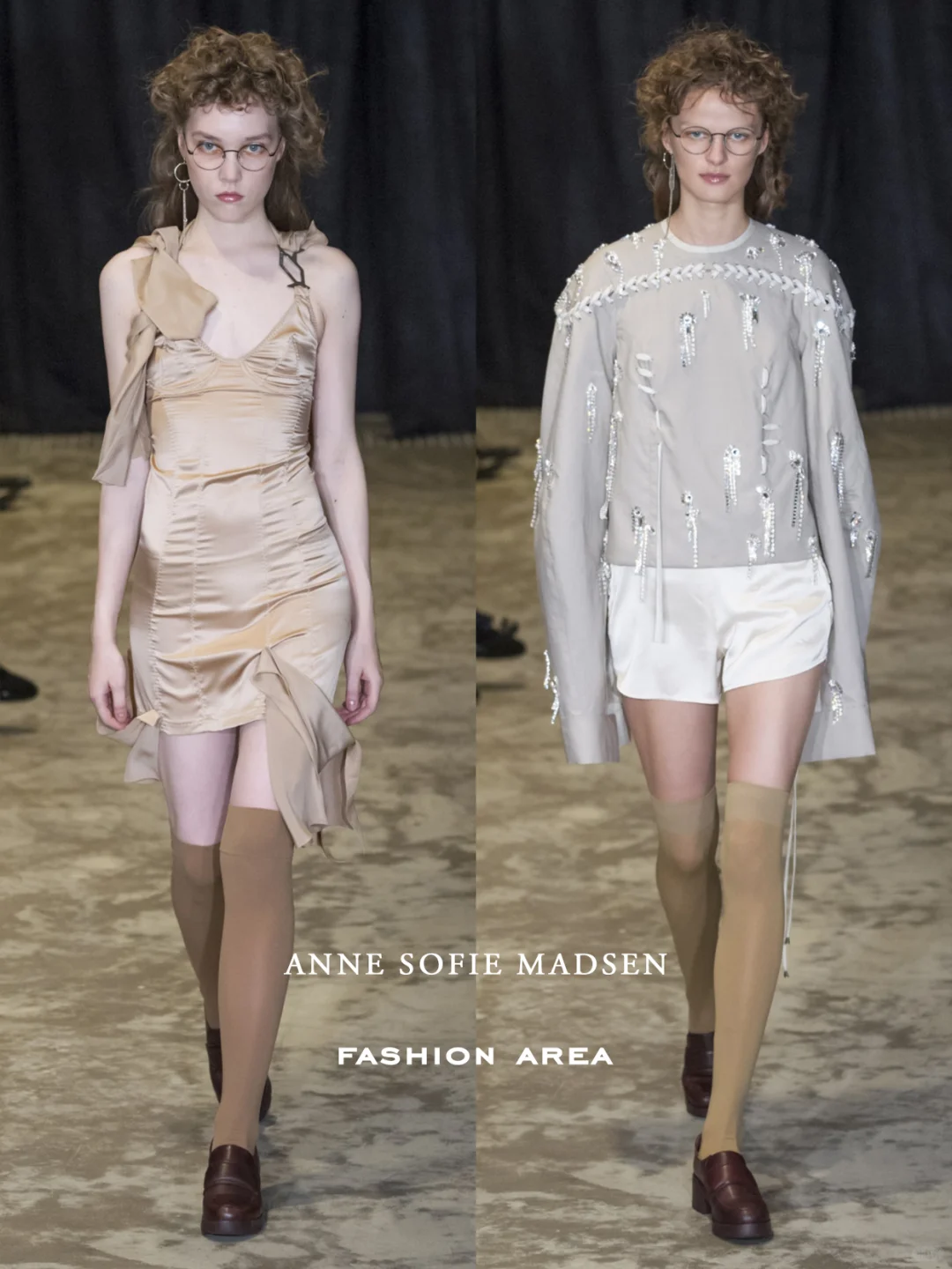 Anne Sofie Madsen 2017SS|鬼才拼接和褶皱