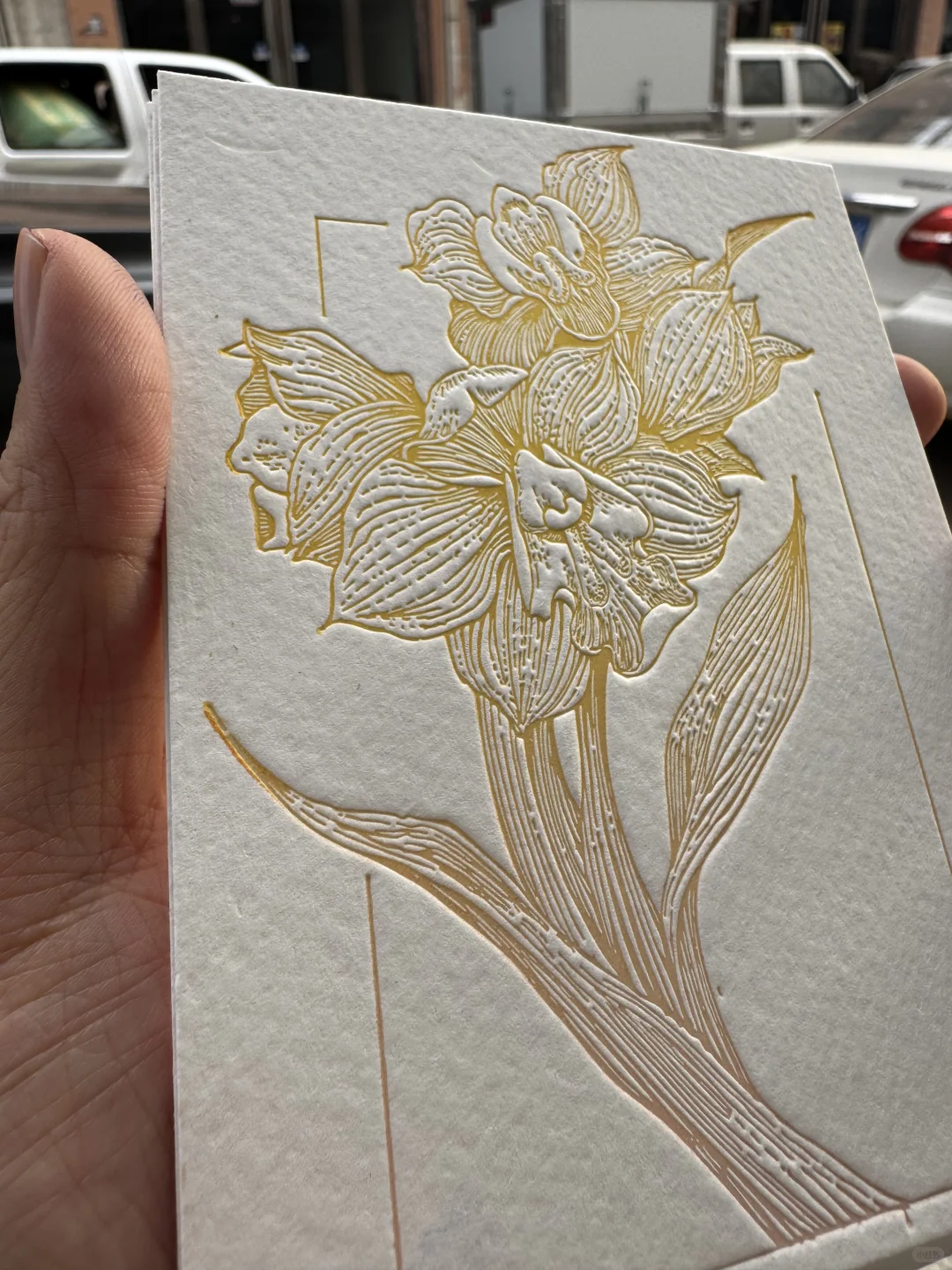 一些关于渐变的压印质感