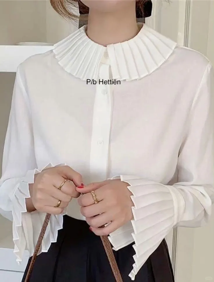 扇形袖子——动感褶皱种类分享