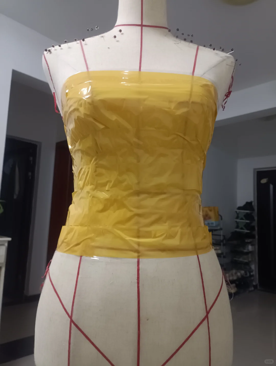 【亲测超精准简单！胶带立体剪裁法?】