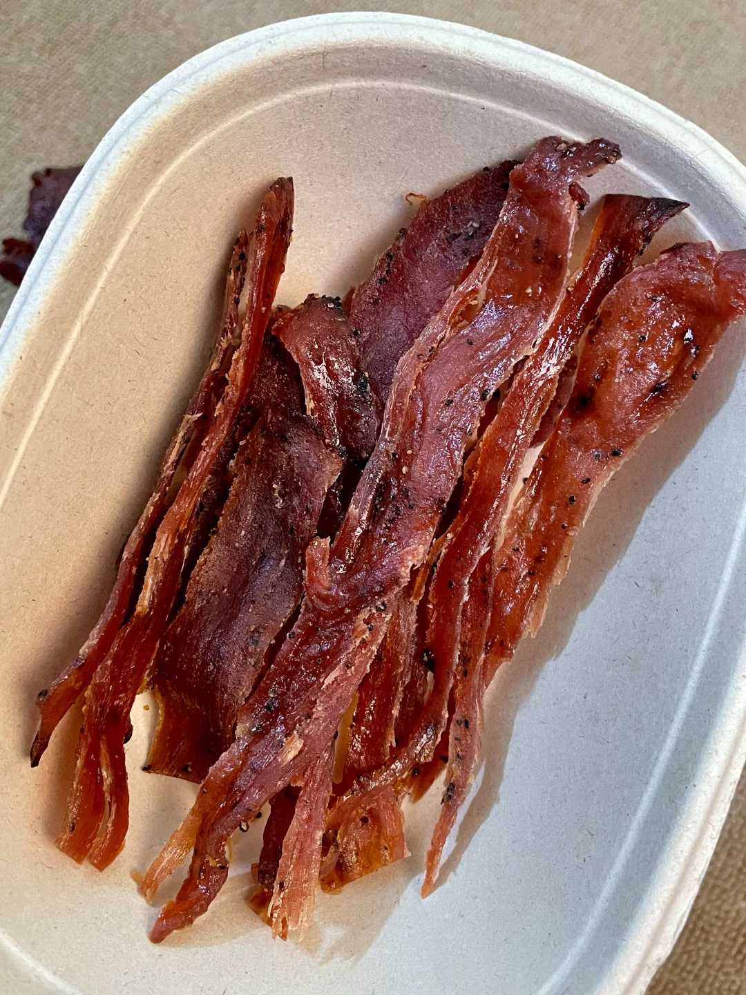 感谢小红书?卖了快8000单原切猪肉脯！