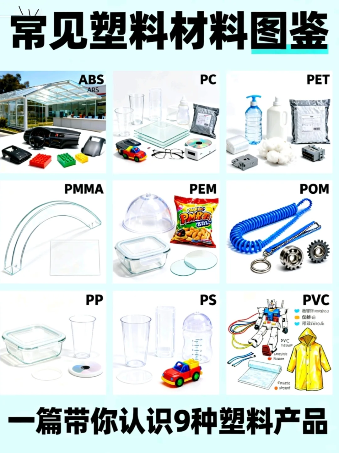 工业设计( '-' )ノ)`-' )常见塑料
