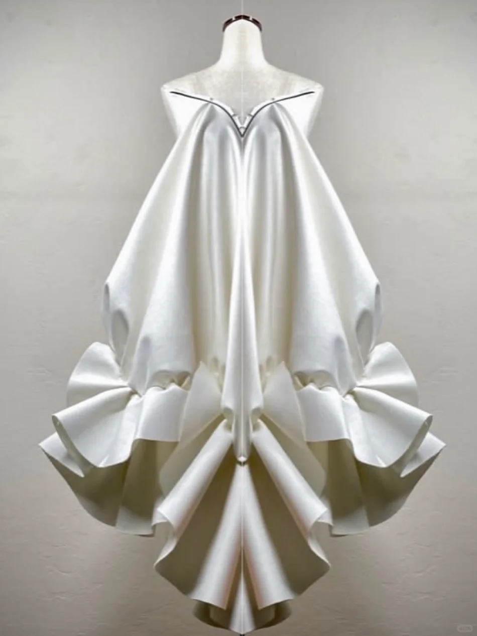 审美提升|立裁分享?宝藏大师的建筑美廓形