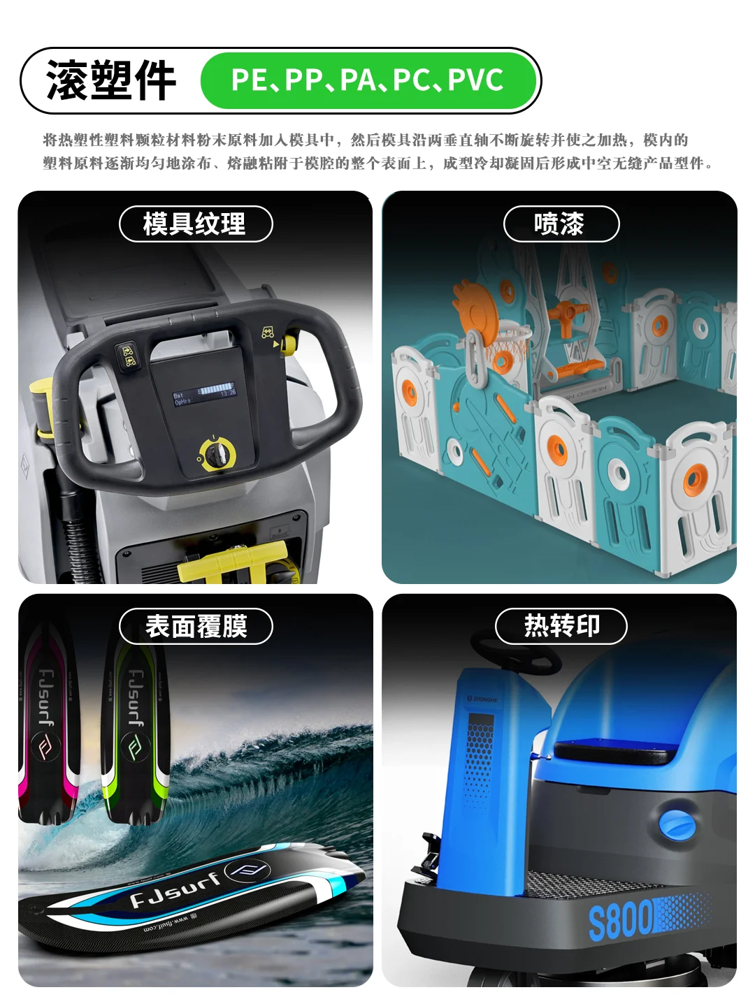 常用塑胶材料成型及表面工艺！?