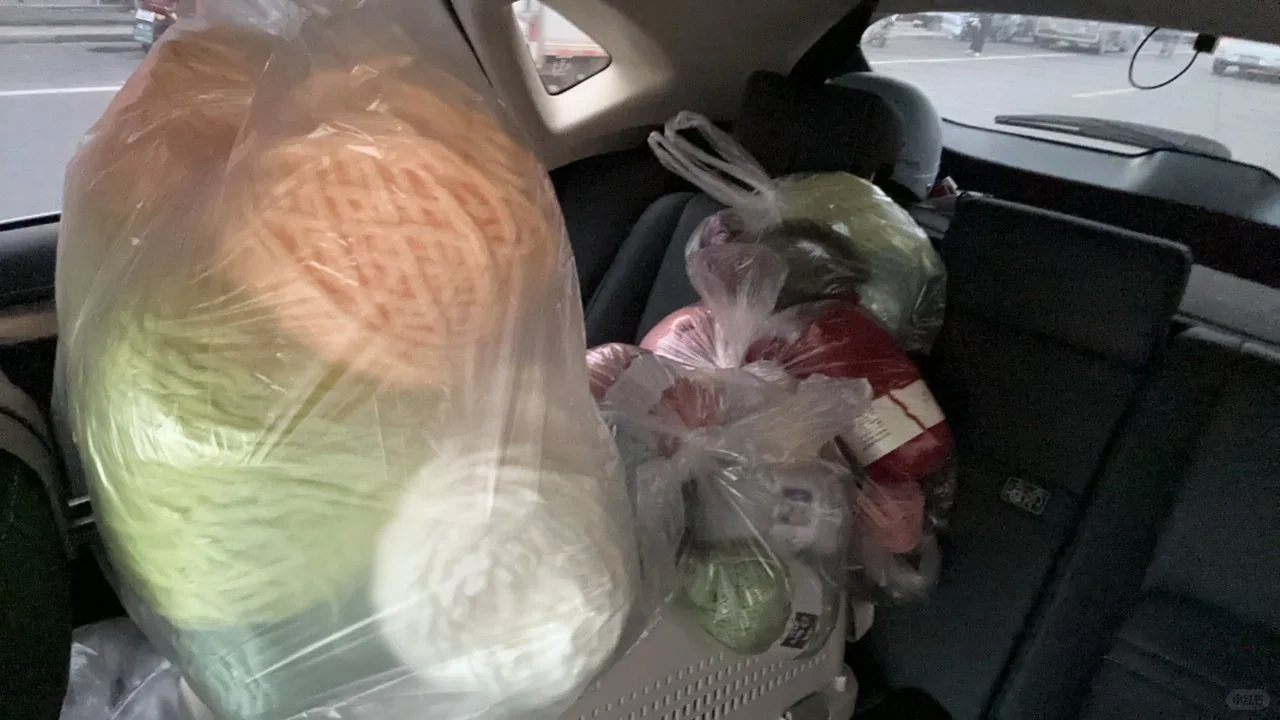 在蠡县的毛线市场逛得不知天地为何物了