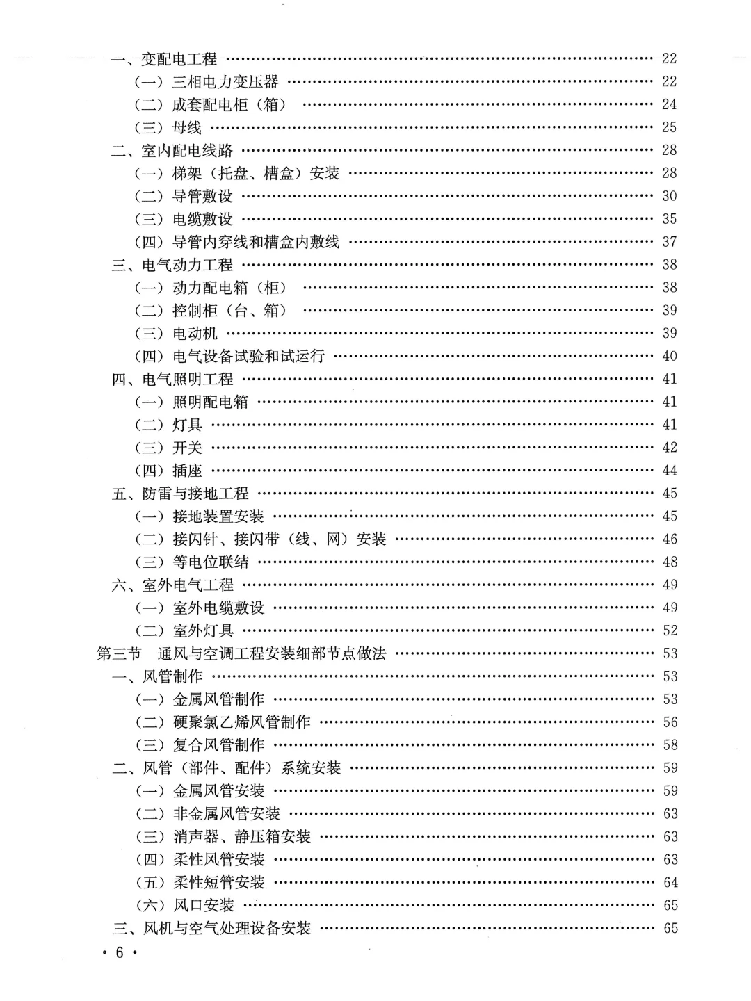 头一次见这么详细的机电工程安装工艺真不错