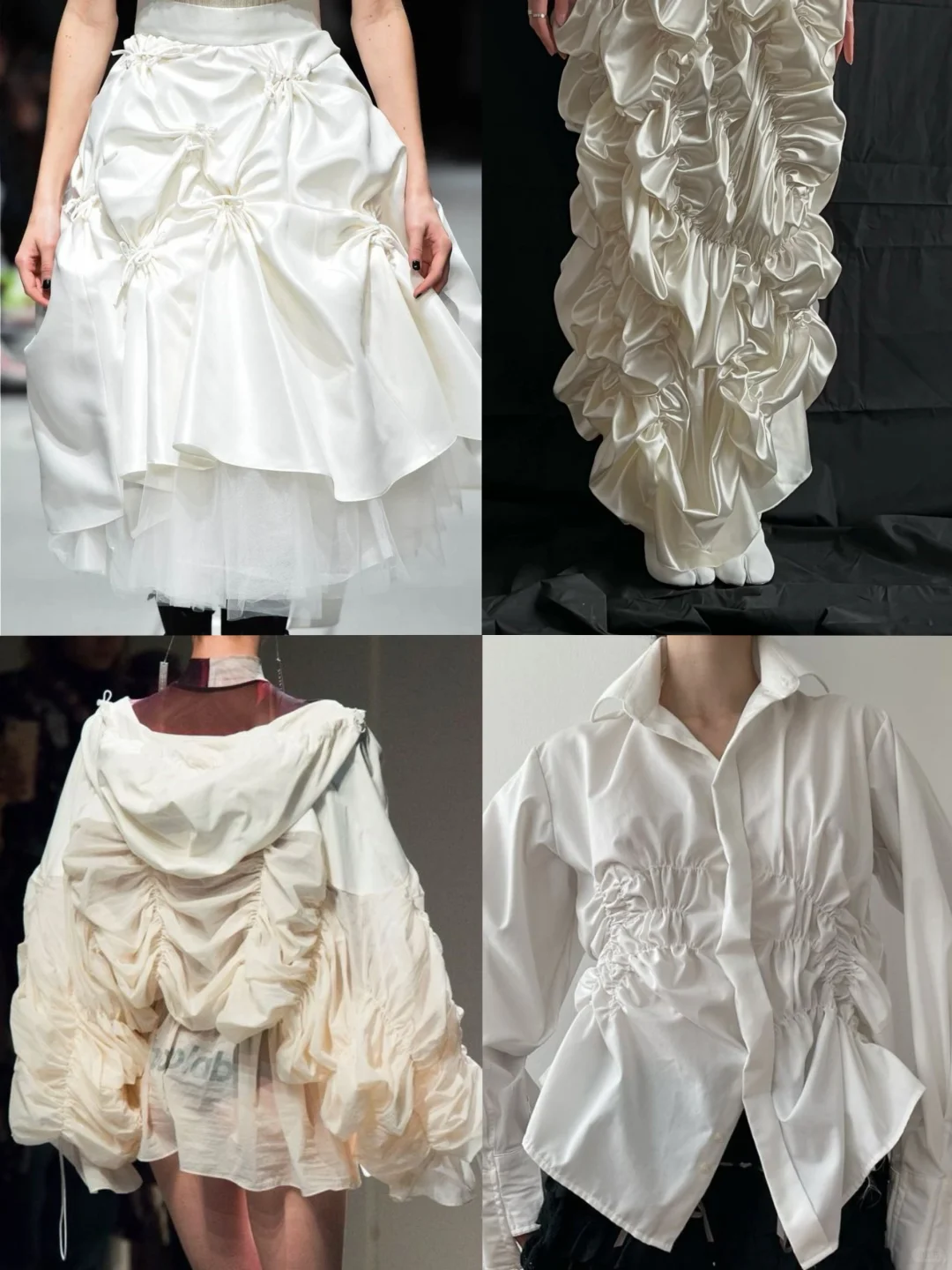 服装工艺分享——褶皱的处理与细节