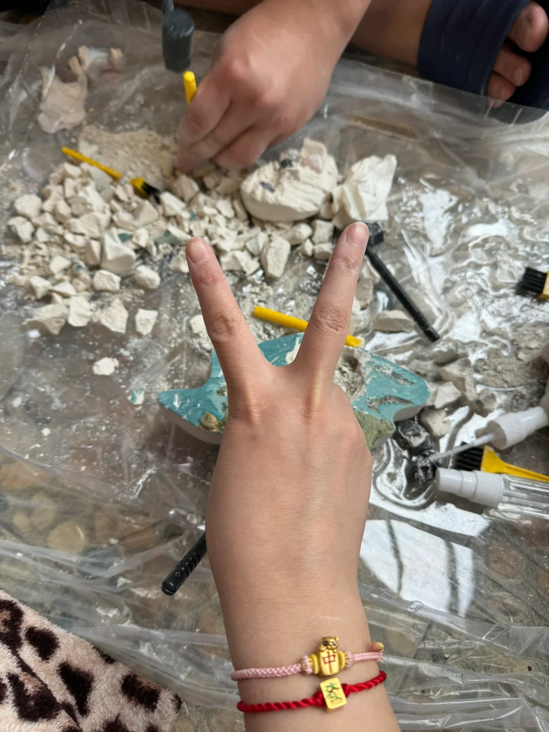 一儿一女，周末下雨天☔️大家怎么陪娃？