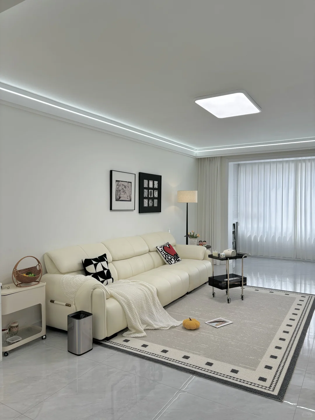 允许我嘚瑟一下，通刷乳胶漆也能装出理想小