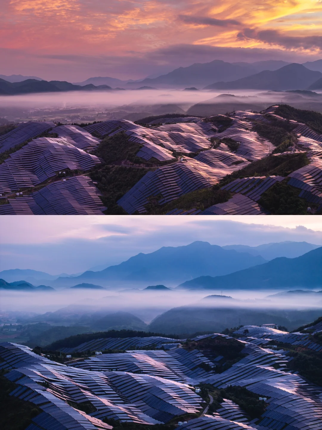 太阳能光伏发电站拍摄