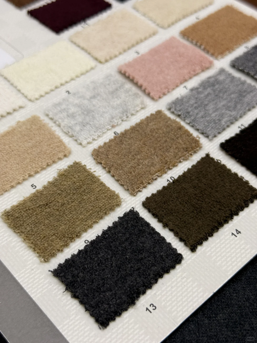 秋冬必备的羊毛面料～