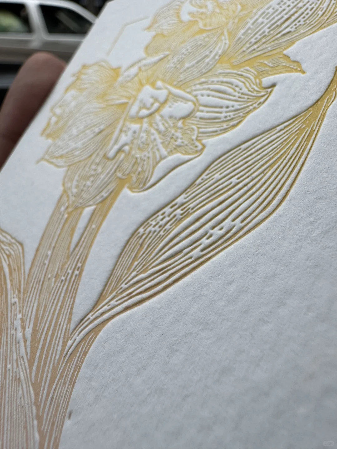 一些关于渐变的压印质感