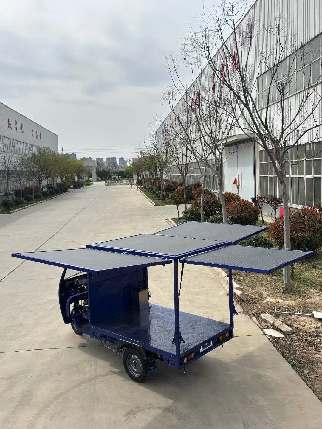 外贸款：光伏储能电动三轮车