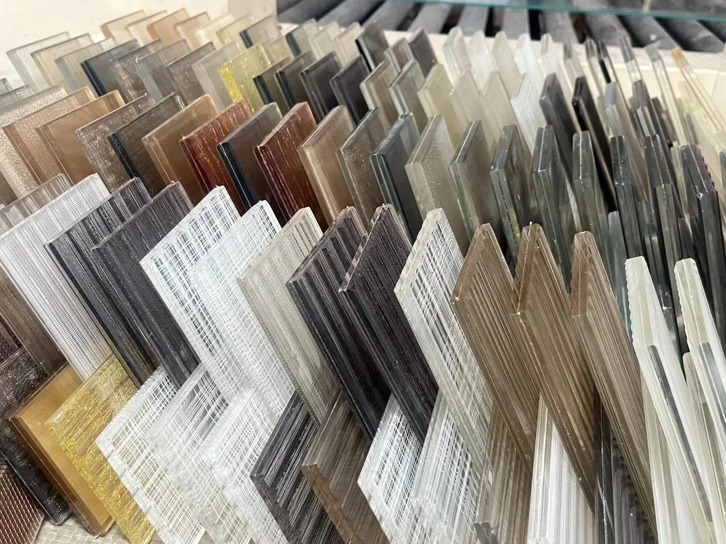 各种款式夹丝样品分享