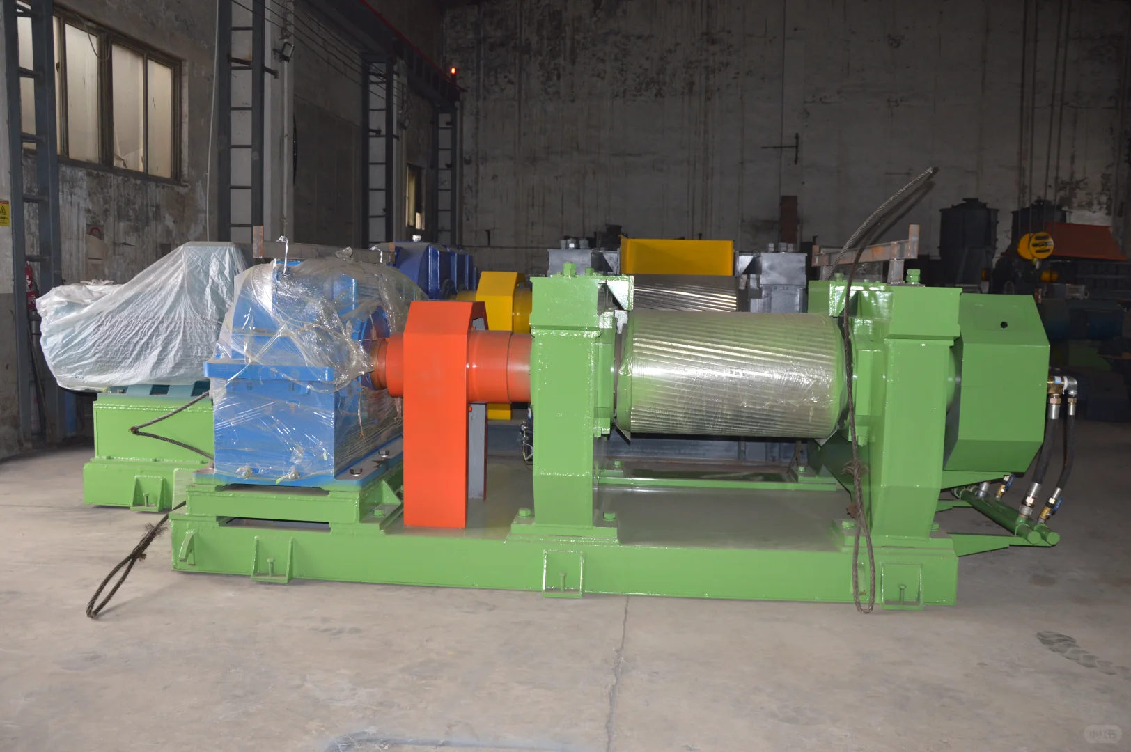 “中国制造”实力强，轮胎胶粉设备出口印度