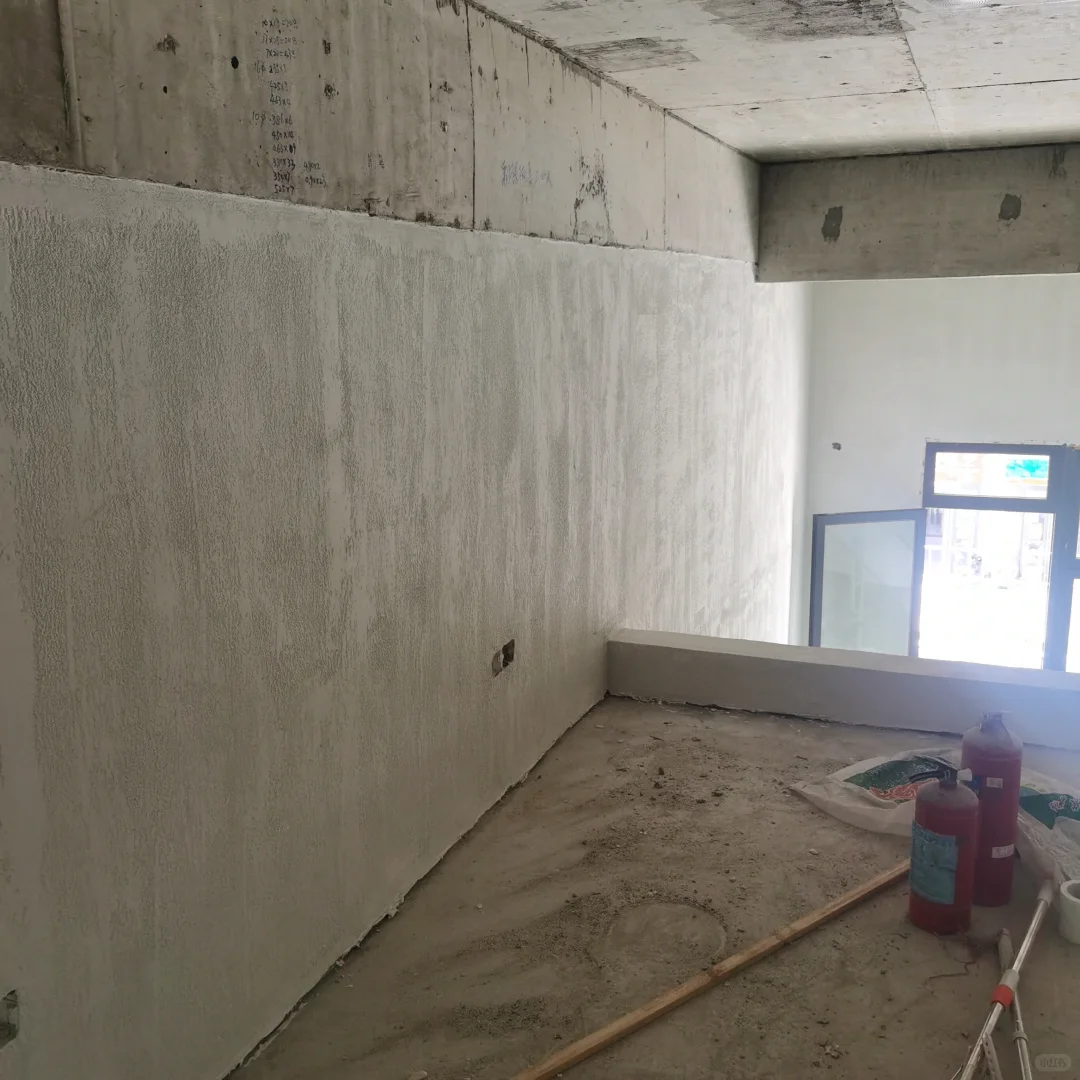 为了追求我要的墙面肌理感