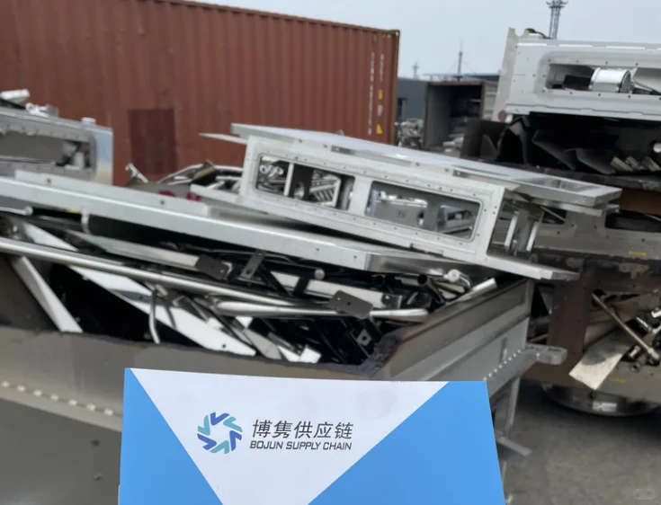 宁波港再生铝进口查验现场