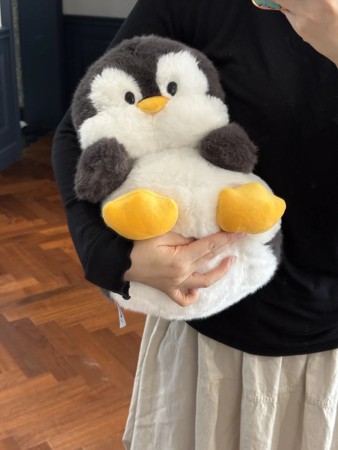 小企鹅，你抱起来好舒服呀～～