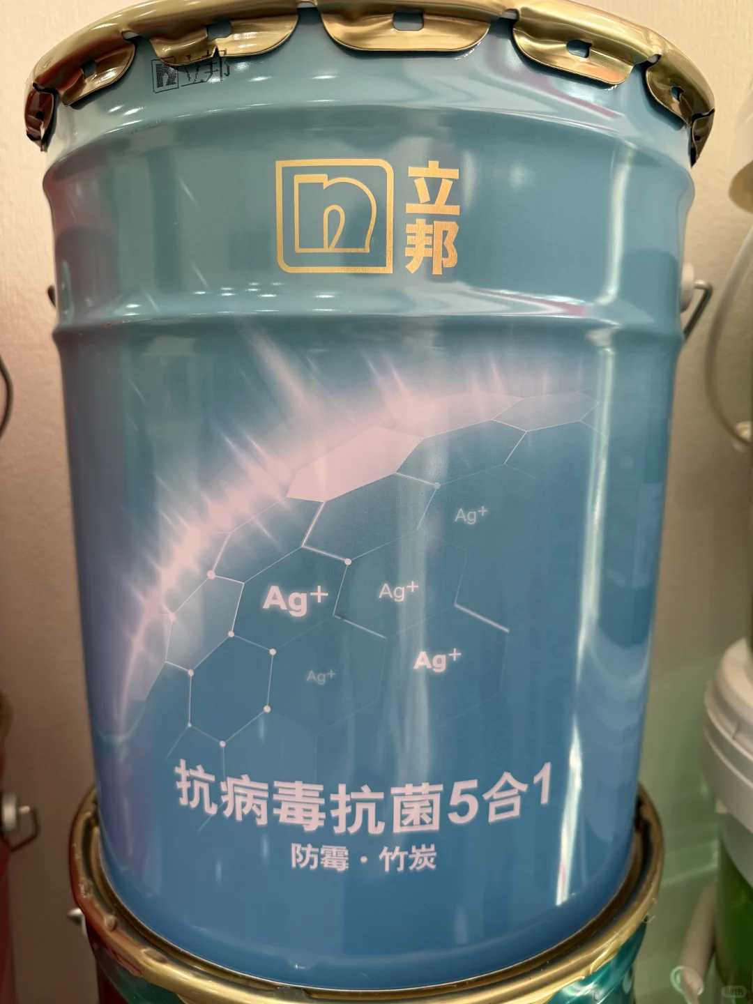 竹炭抗病毒抗菌防霉5合1乳胶漆