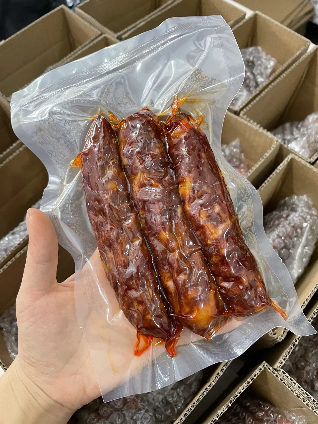 和爸妈商量后，决定腊肠尝鲜装再上200份！