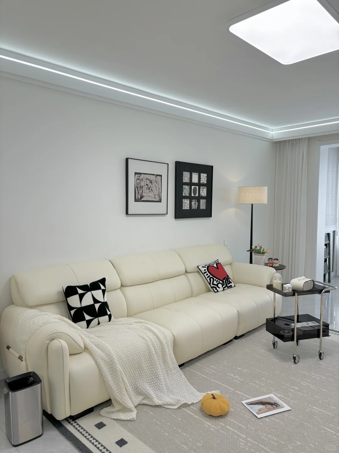 允许我嘚瑟一下，通刷乳胶漆也能装出理想小