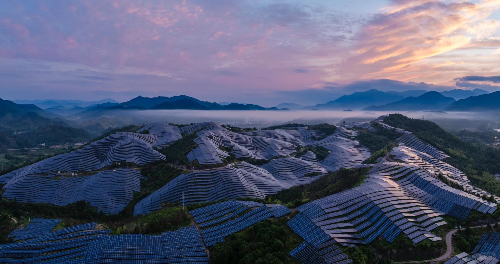 太阳能光伏发电站拍摄