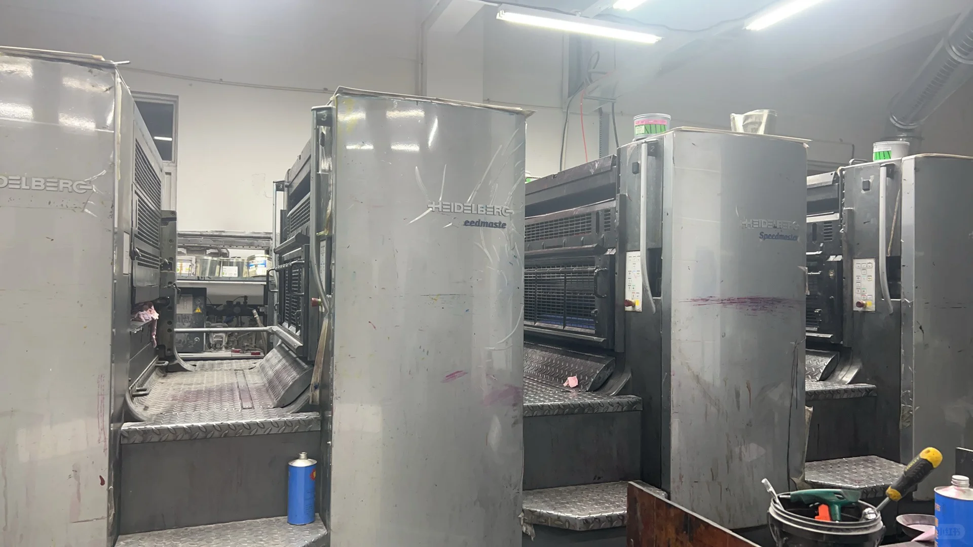 海德堡4色印刷机