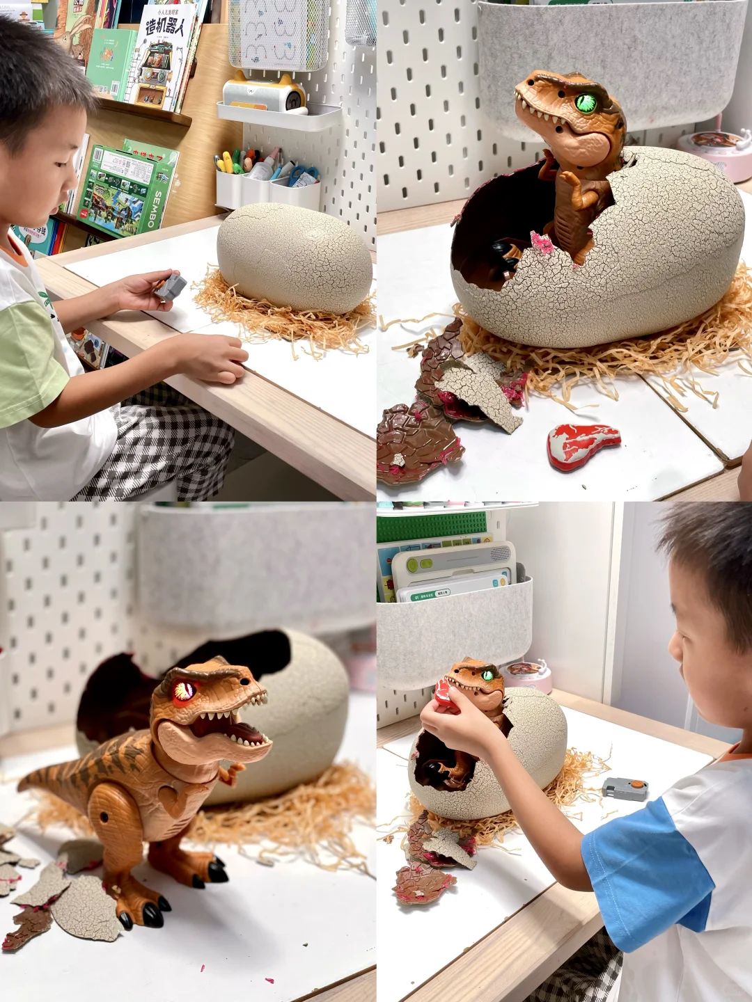 今年五岁生日 孵化了一只侏罗纪霸王龙?