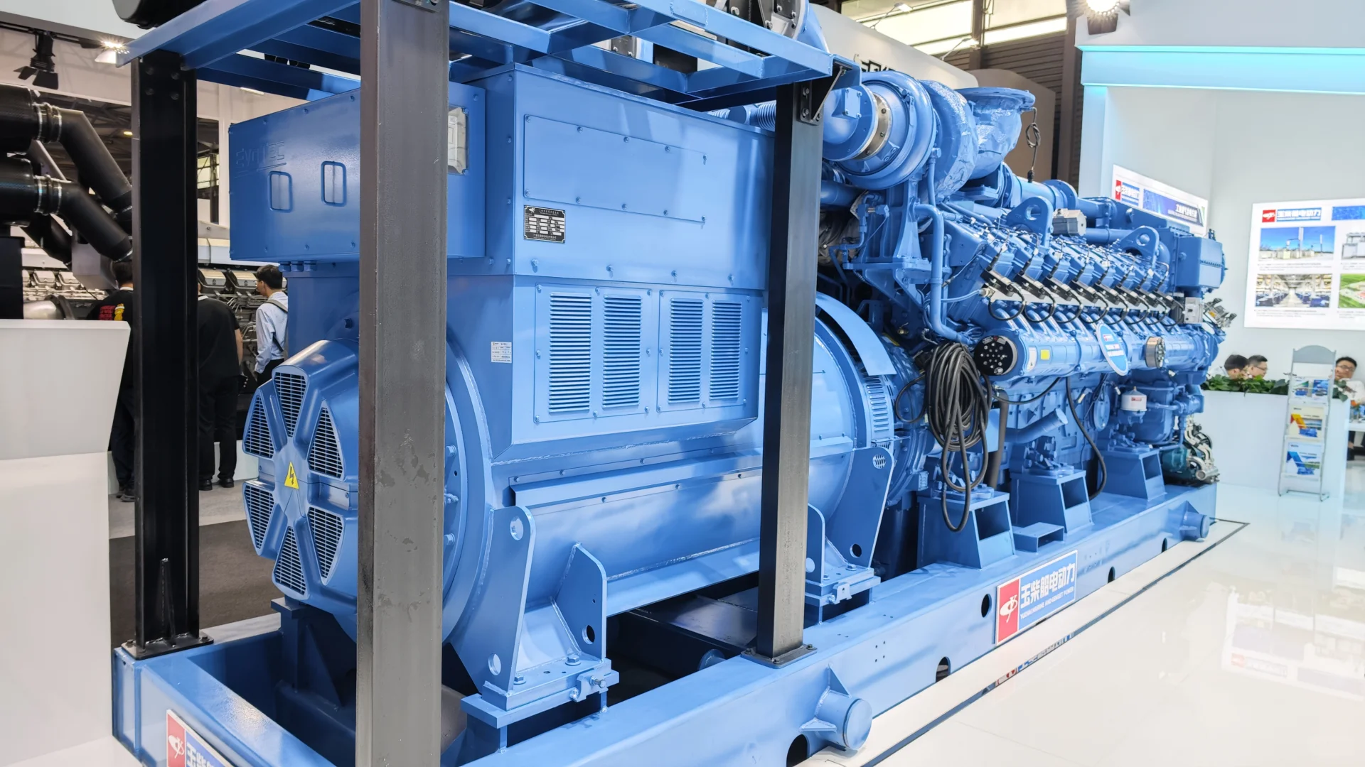 2200千瓦玉柴燃气发电机