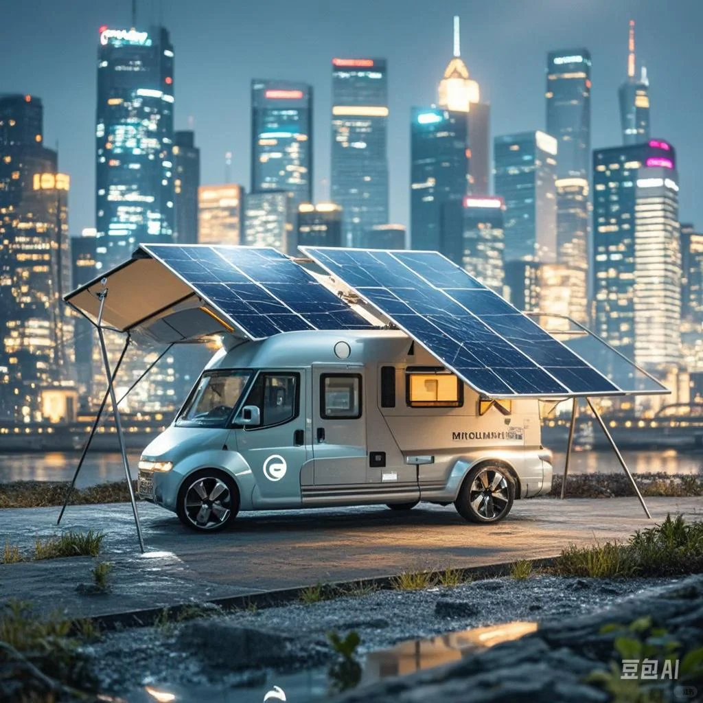 末日逃生之无限续航太阳能房车