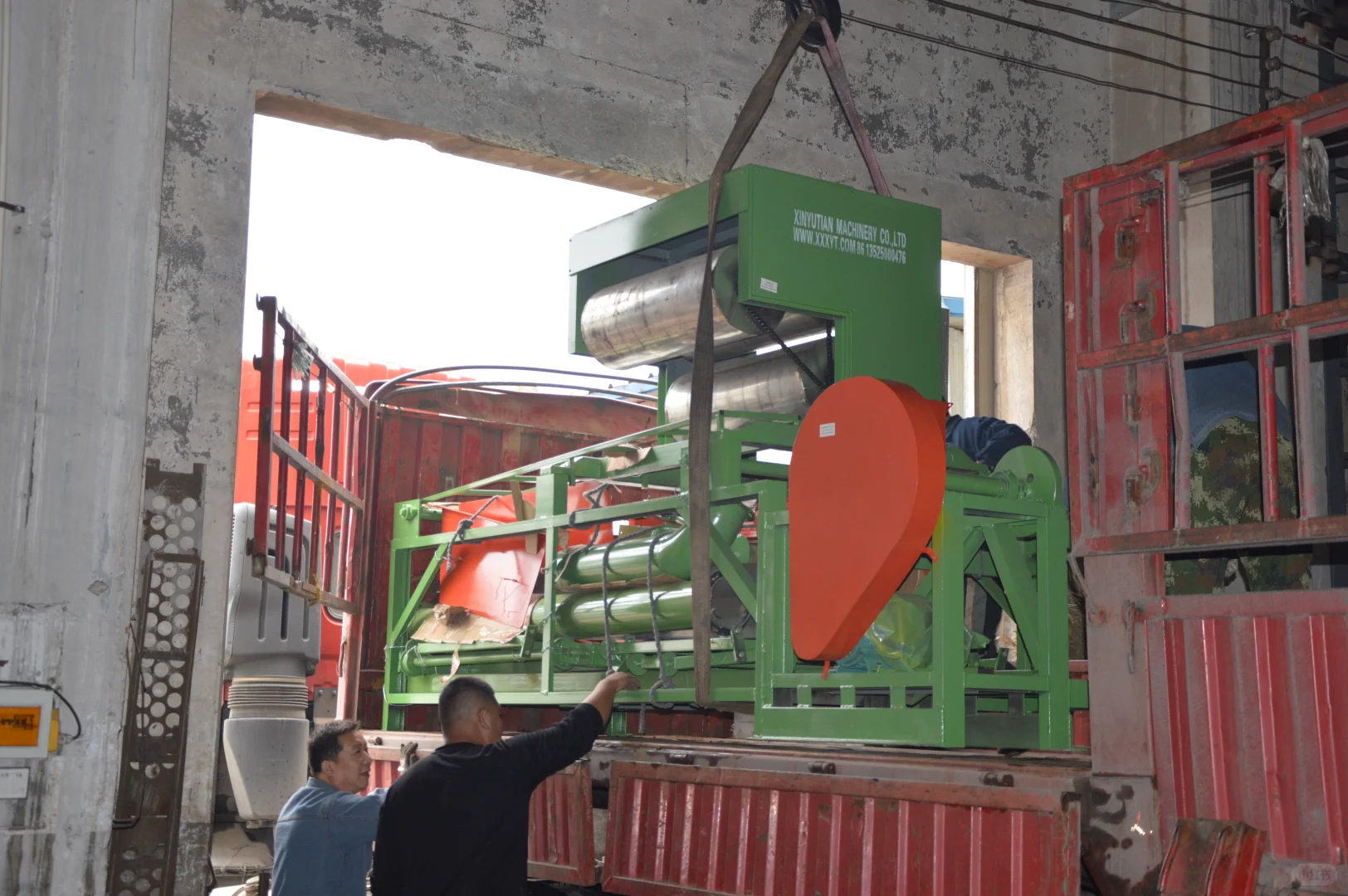 “中国制造”实力强，轮胎胶粉设备出口印度