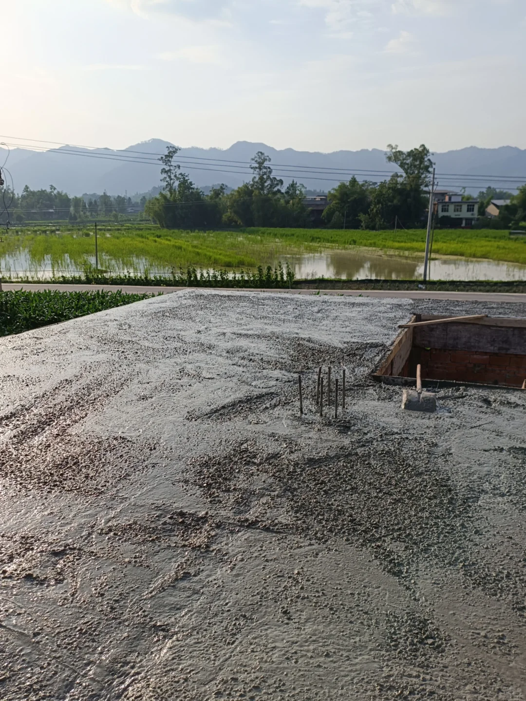 小白挑战建房之浇筑一楼楼面混凝土