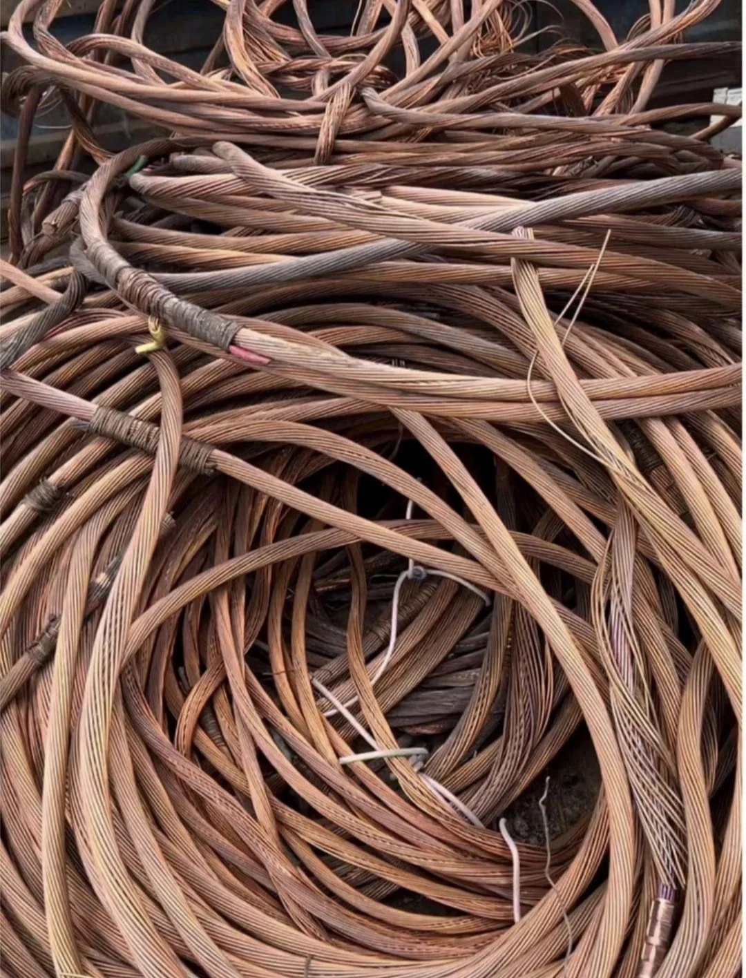 旧铜线，旧电线，废铜线
