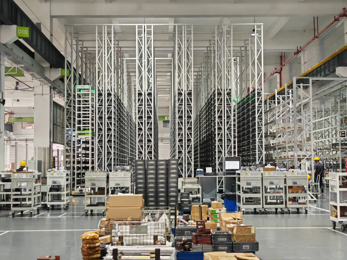 参观伊之密工厂