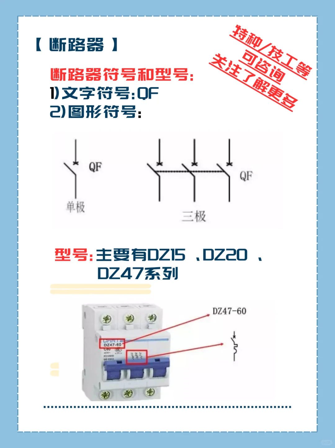 断路器相关知识