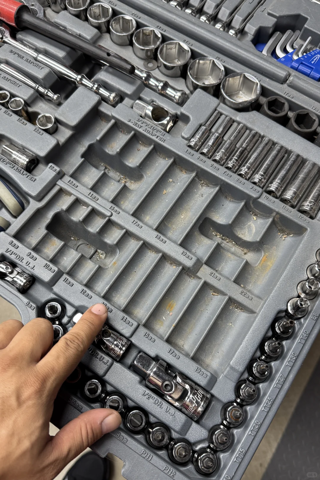 这套用了5年了 该清洁一下了