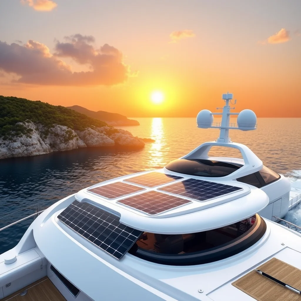 Eco-Chic: 太阳能游艇，出海新姿势！