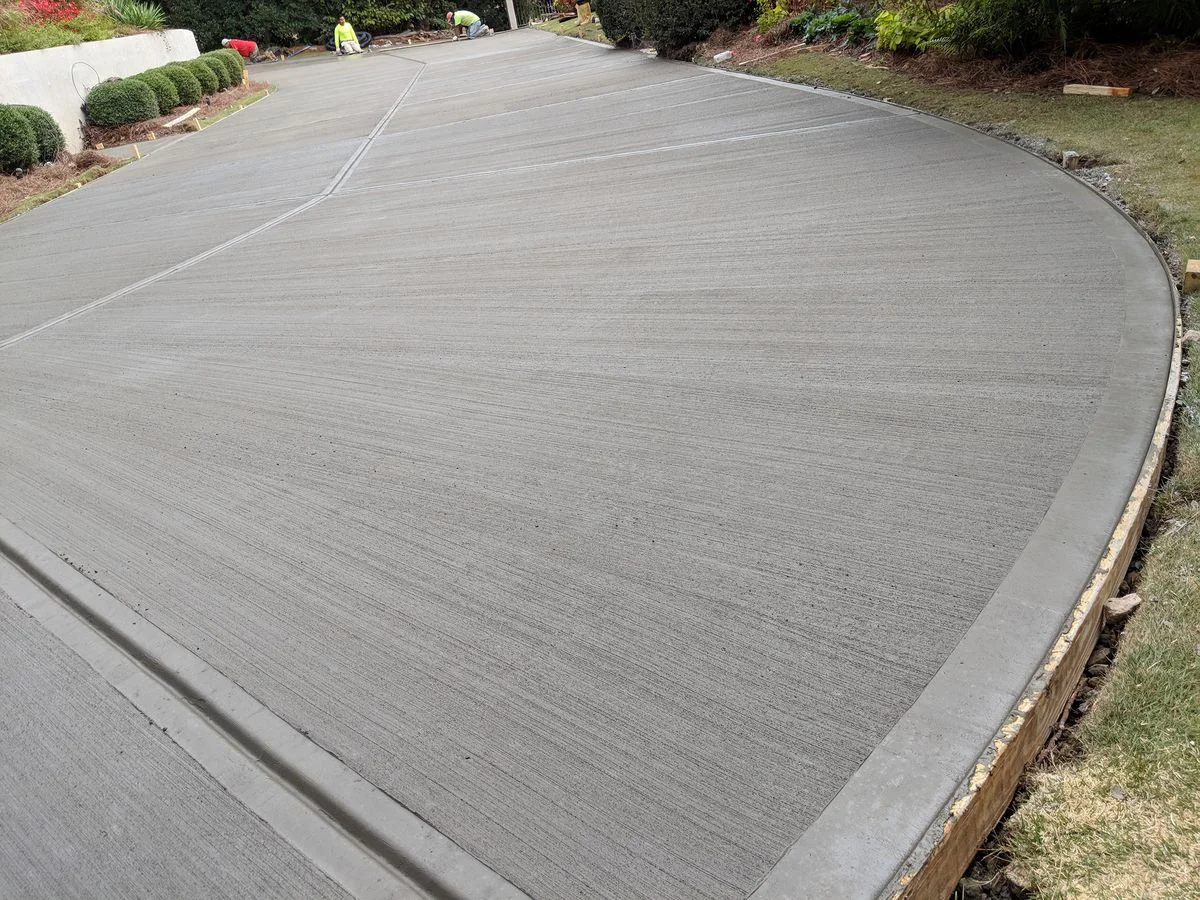 混凝土拉毛赶光收边