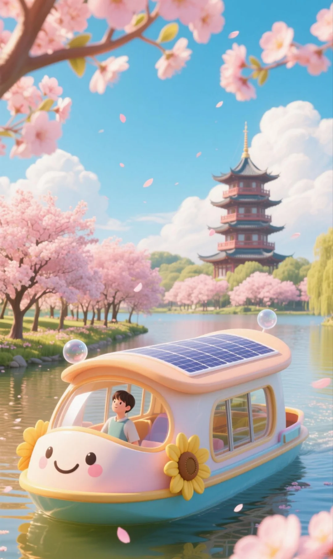 无人驾驶观光游艇低碳应用