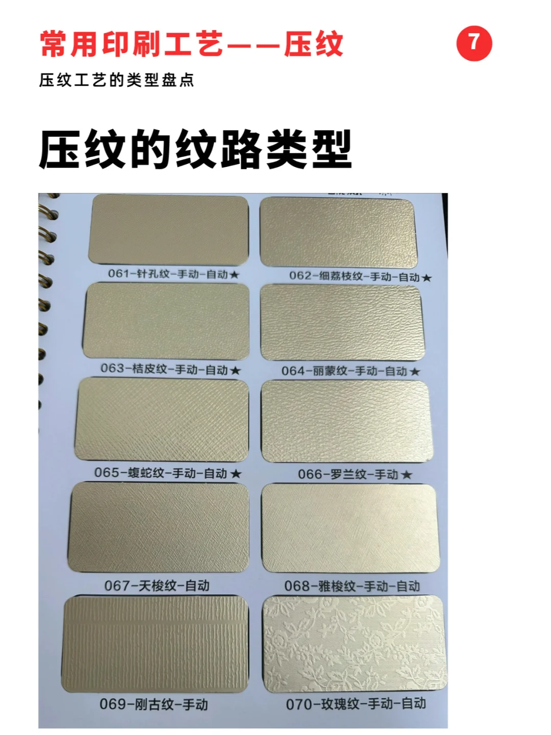 设计须知的印刷工艺：压纹