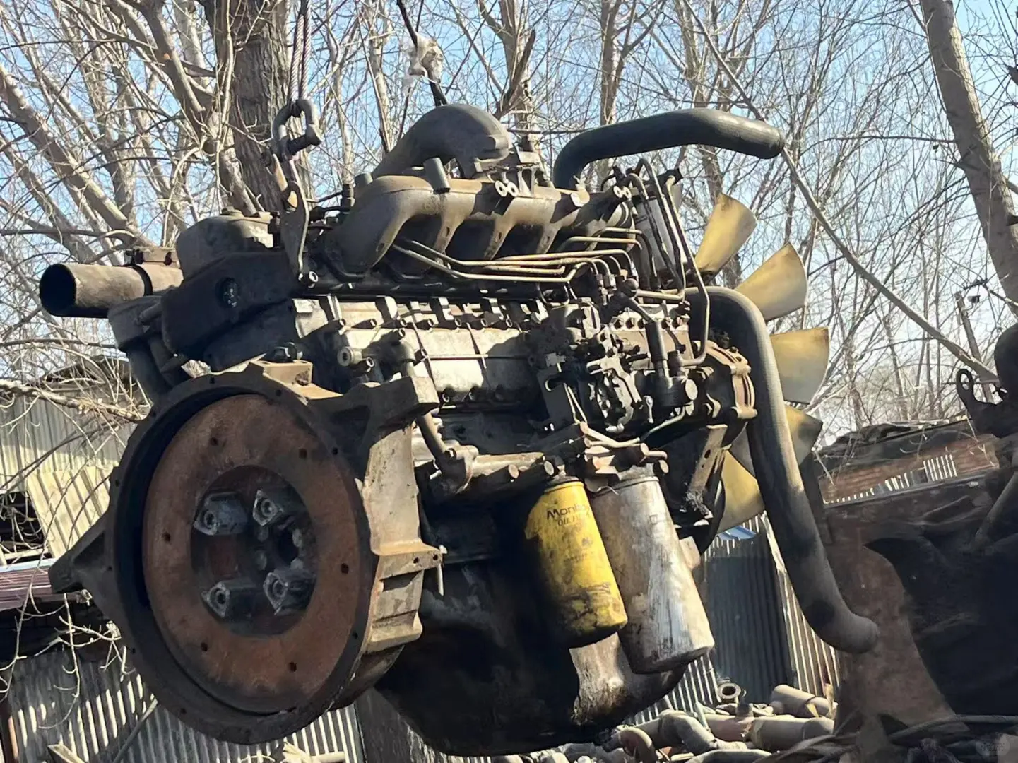 大量收挖机发动机