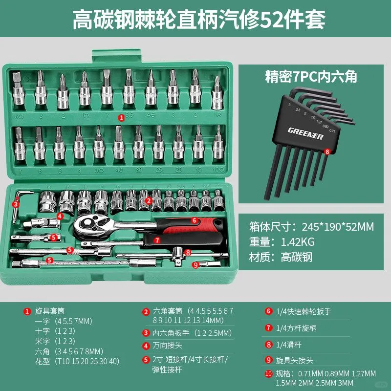平时自己修车买什么样的棘轮扳手