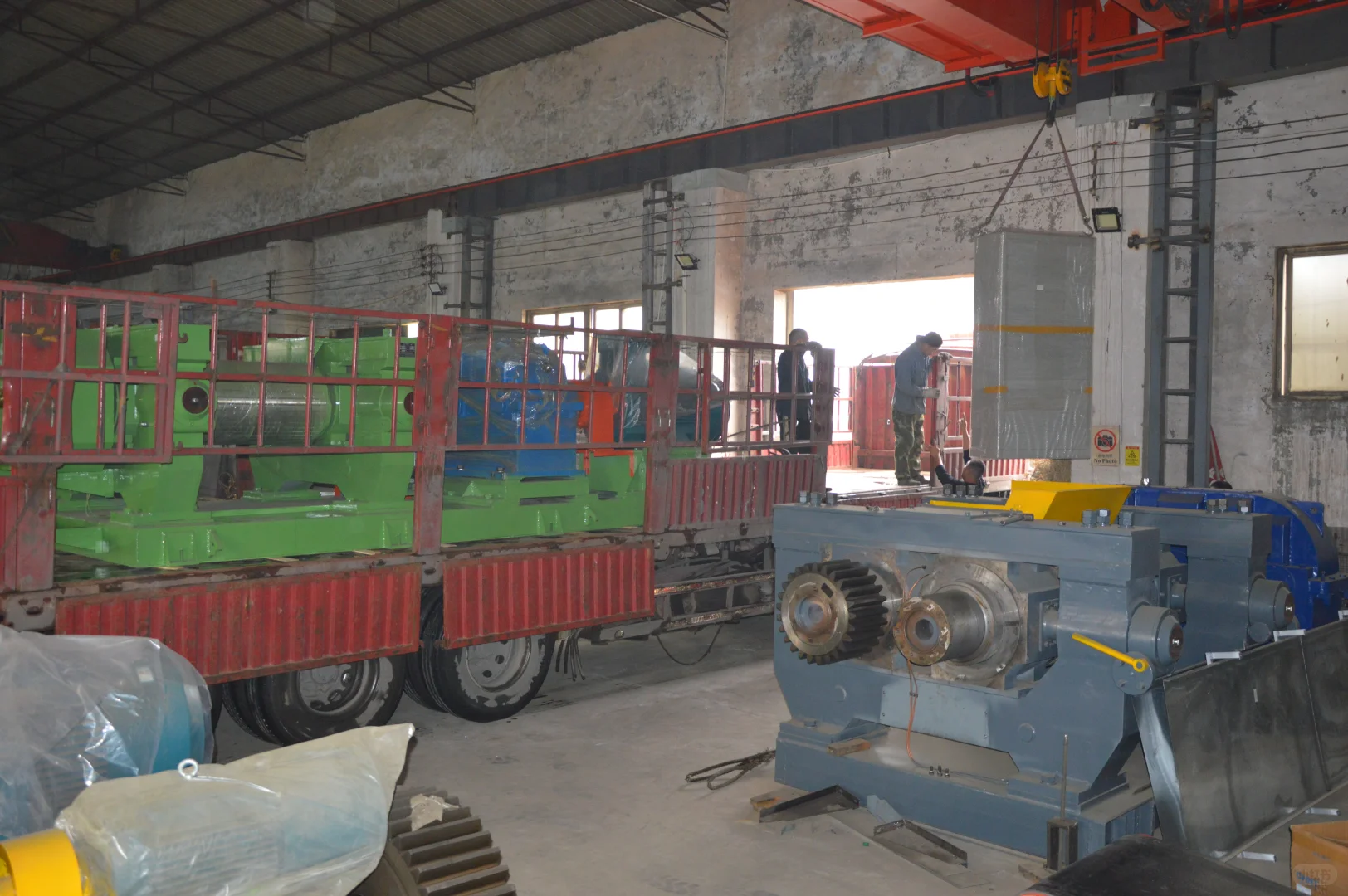 “中国制造”实力强，轮胎胶粉设备出口印度