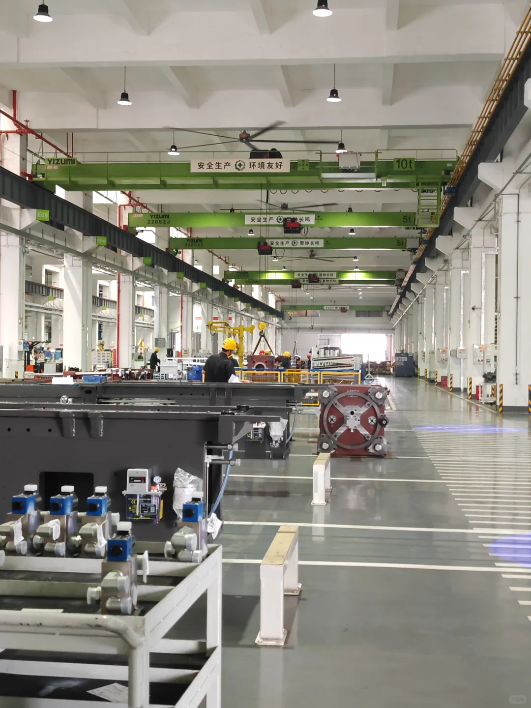 参观伊之密工厂