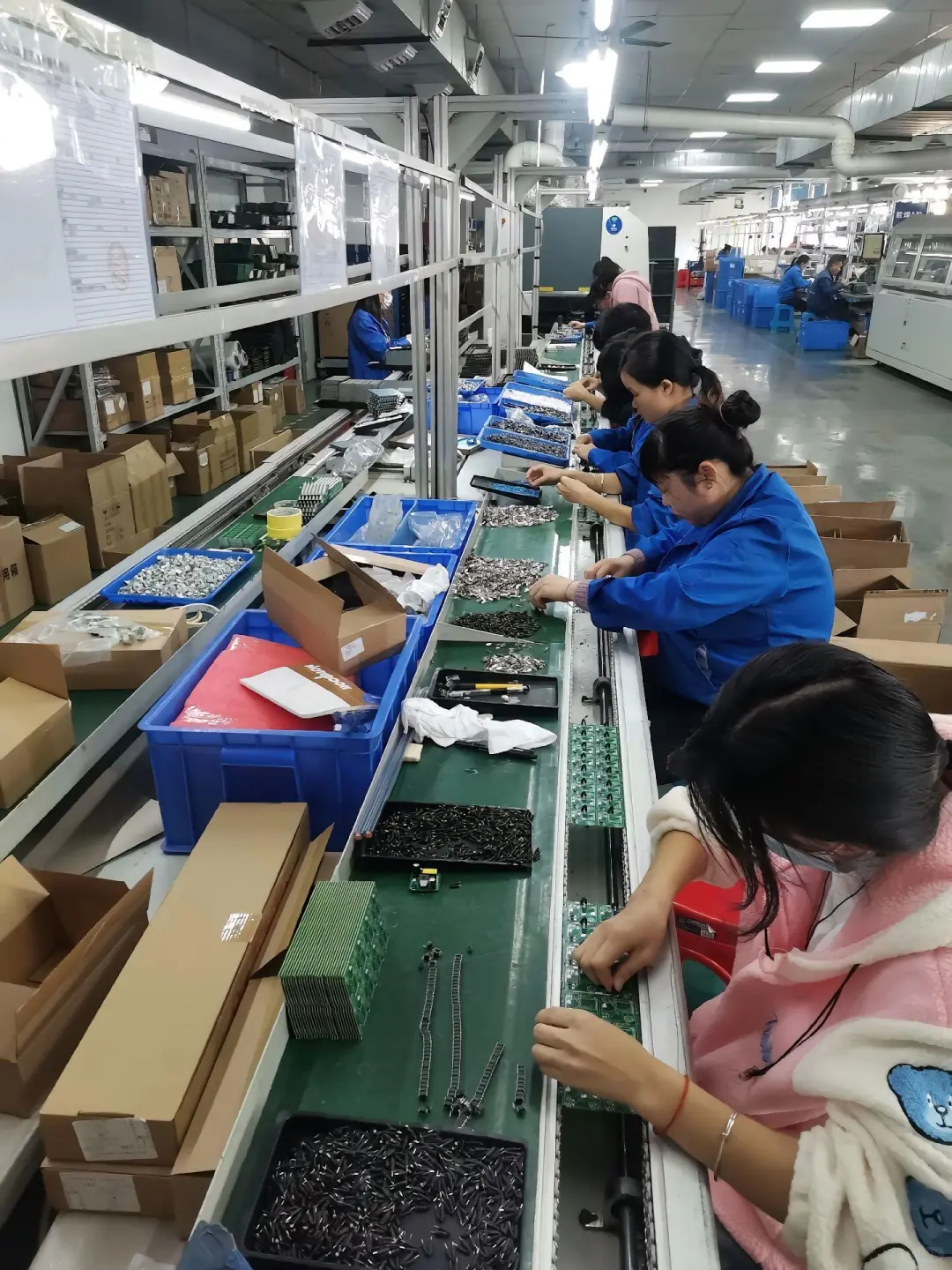 在浙江一个人进厂