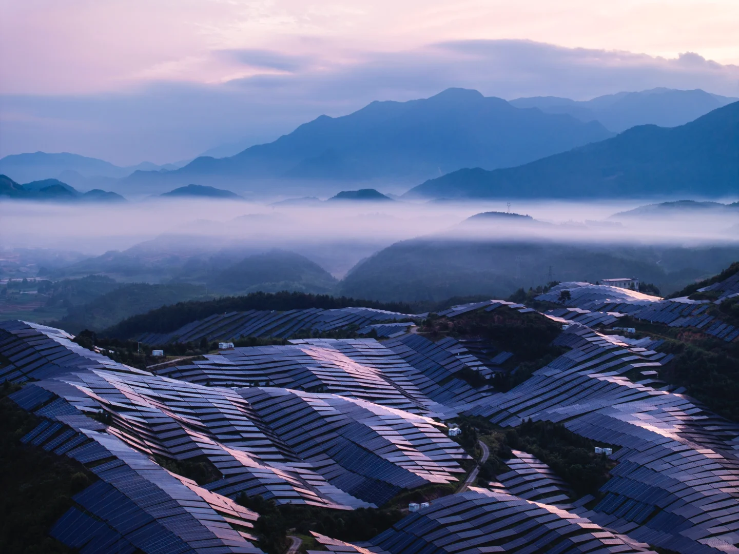 太阳能光伏发电站拍摄
