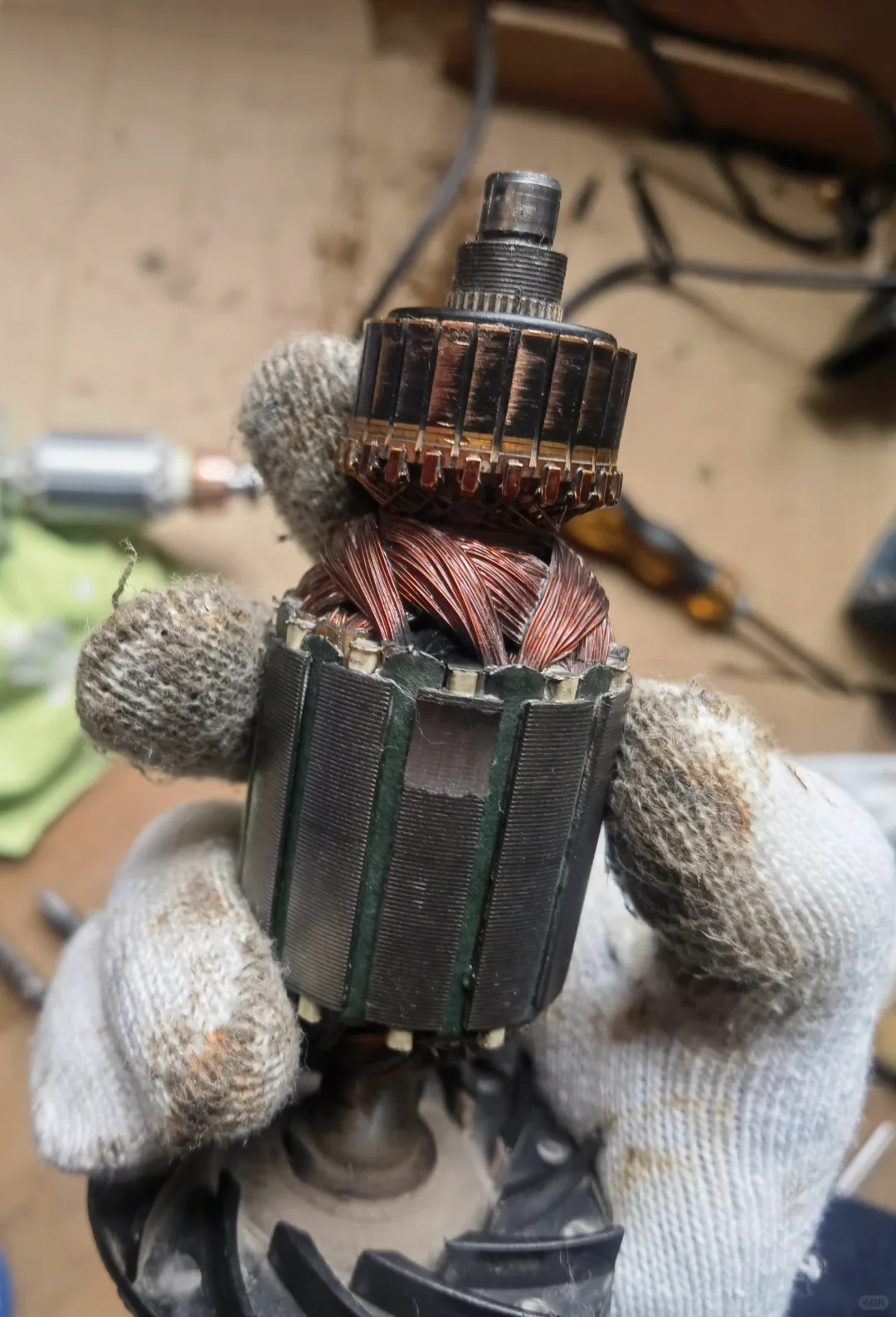 闲来无事，修俩电锤。工具修好要用直接能用