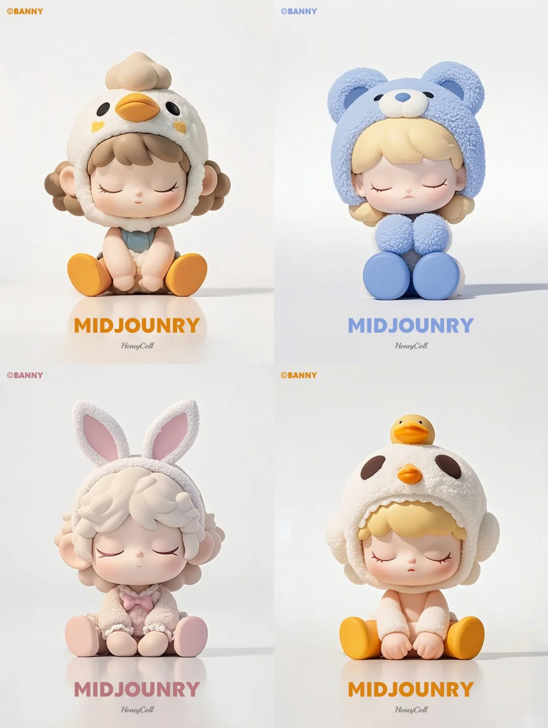 戴帽子的崽崽太萌啦！