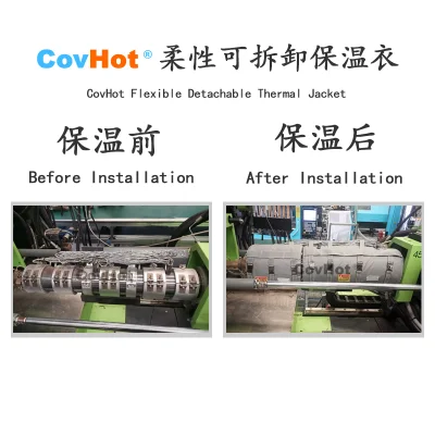 注塑机使用可拆卸保温套的深入解析